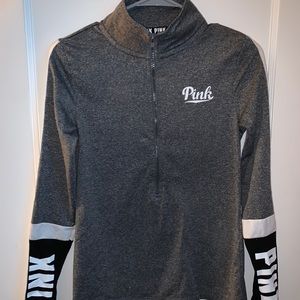VICTORIAS SECRET: quarter zip pull over sweater